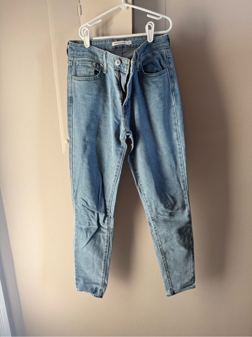 Women’s 731 Levi’s-  Light Blue Denim Jeans - Casual Slim Fit